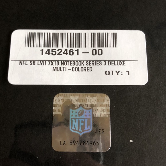 NWT NFL Super Bowl LVII 7x10” collectible notebook - Picture 5 of 16
